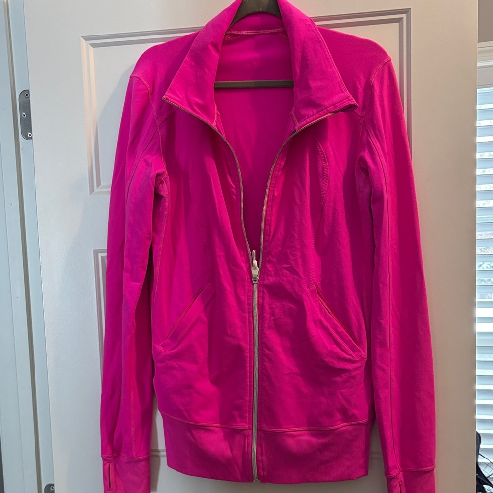 Women's Lululemon Scuba Pink Jacket